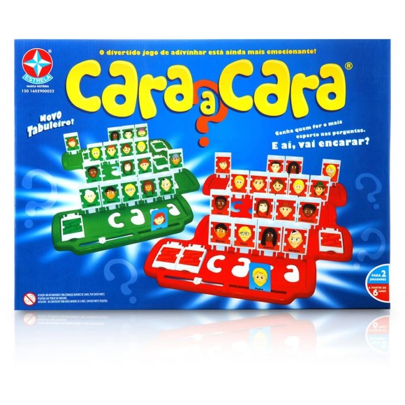 JOGO CARA A CARA  ESTRELA