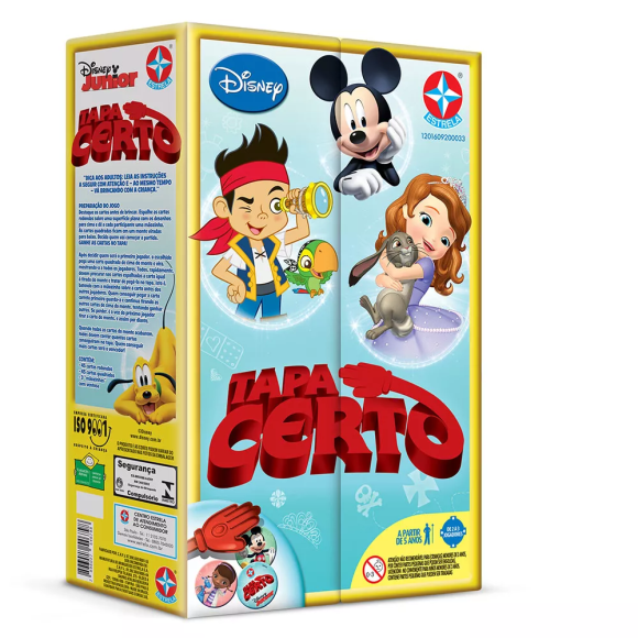 JOGO TAPA CERTO DISNEY JR. ESTRELA