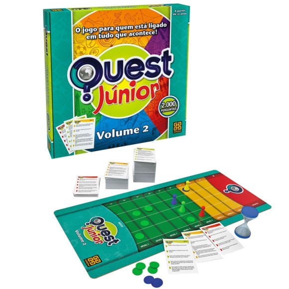 JOGO QUEST JÚNIOR VOL. 2 GROW