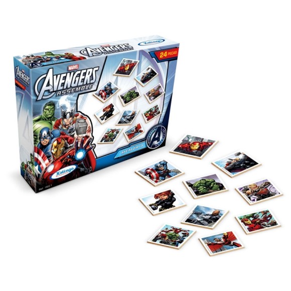 JOGO DA MEMÓRIA AVENGERS ASSEMBLE XALINGO