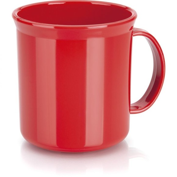 CANECA ESCOLAR VERMELHA 350 ML