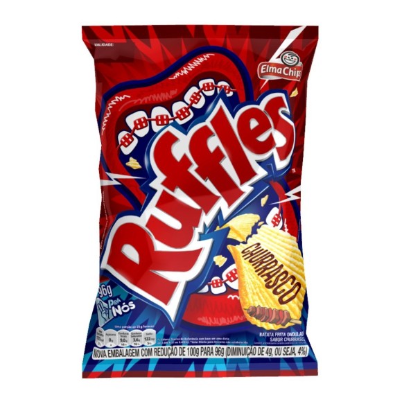 BATATA RUFFLES CHURRACO