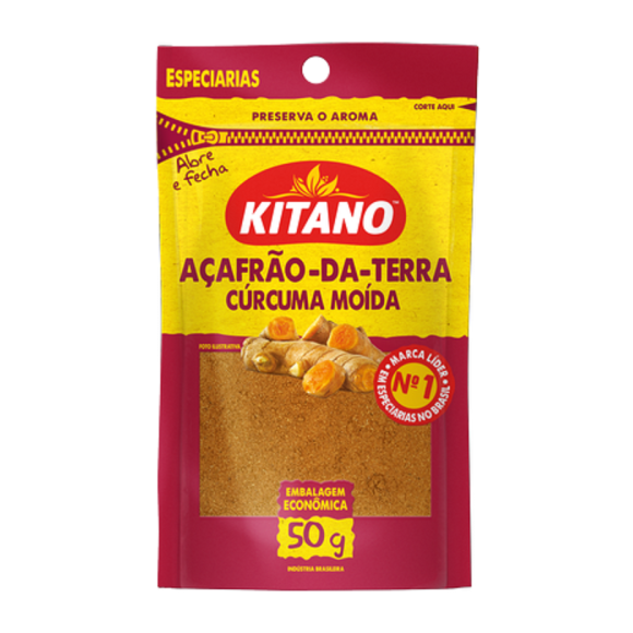 AÇAFRÃO DA TERRA CÚRCUMA 50G