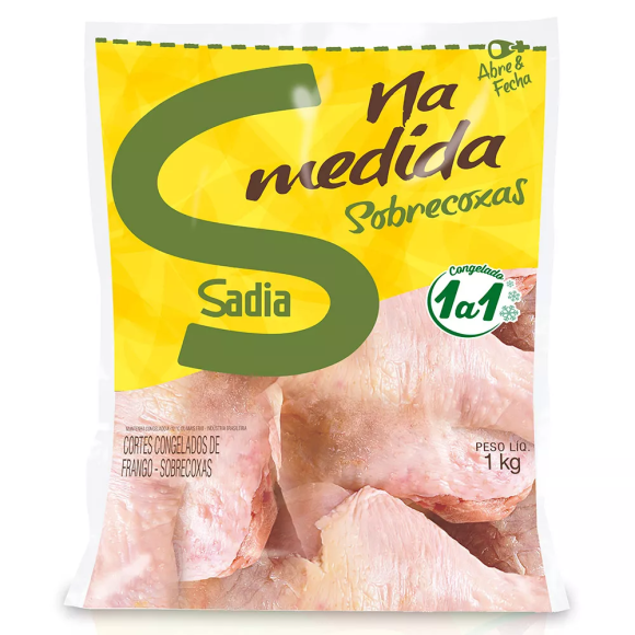 SOBRECOXA DE FRANGO PACOTE COM 1 KG