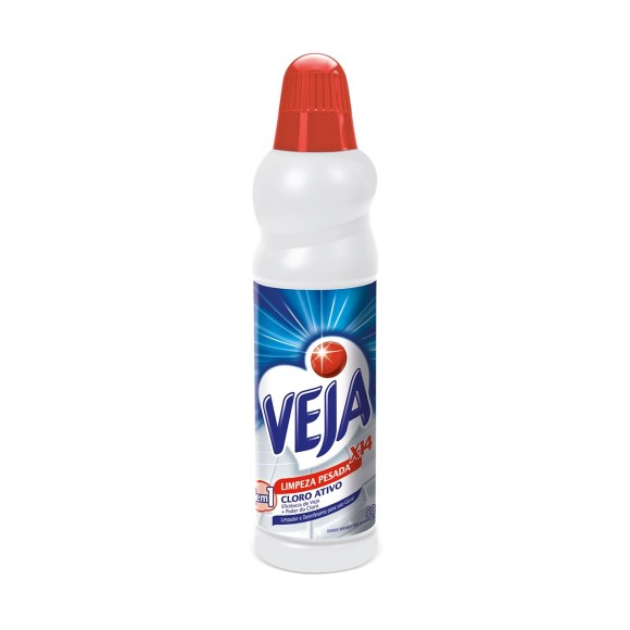 VEJA 500ML LIMPEZA PESADA CLORO ATIVO 2 EM 1