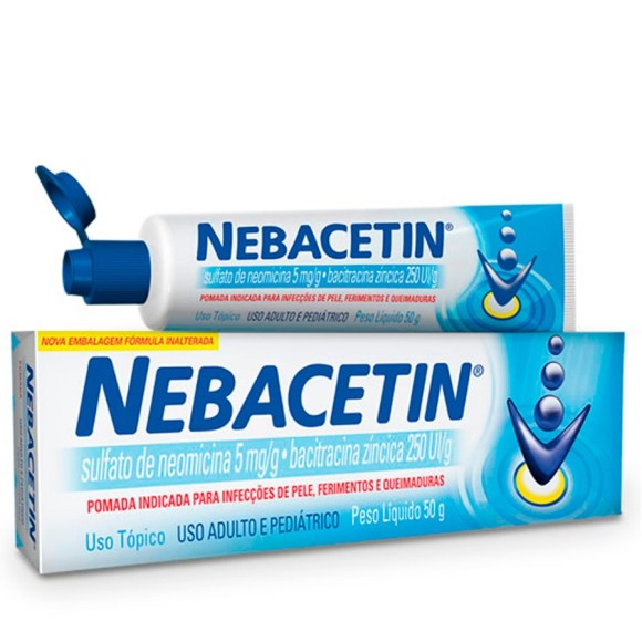 POMADA NEBACETIN 50G