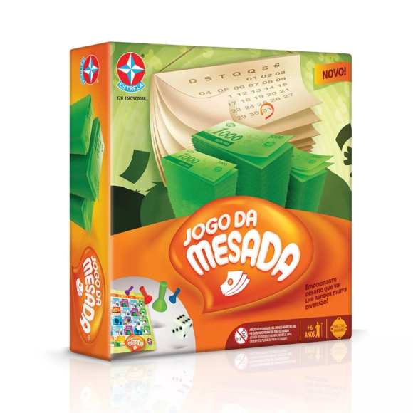 JOGO DE TABULEIRO JOGO DA MESADA