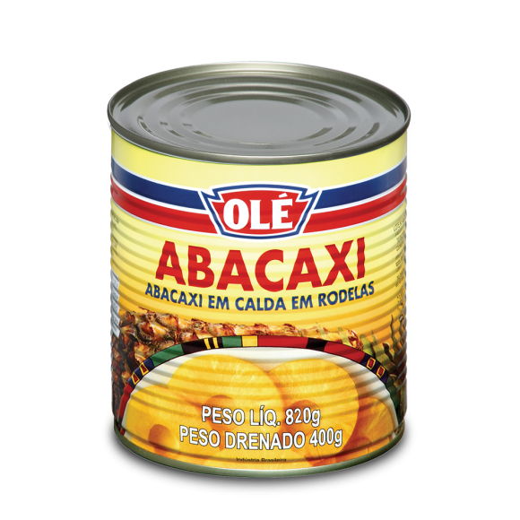 ABACAXI EM CALDA RODELAS 400G