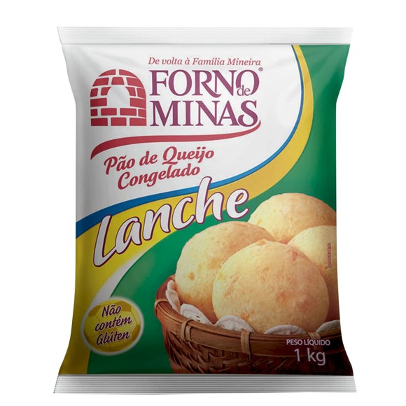 PÃO DE QUEIJO 1KG CONGELADO