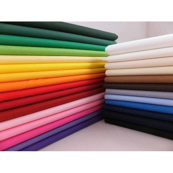 TECIDO POLY TEXTIL LISO 50% POLIESTER 50% ALGODÃO