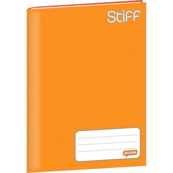 CADERNO BROCHURA CAPA DURA STIFF 96 FOLHAS