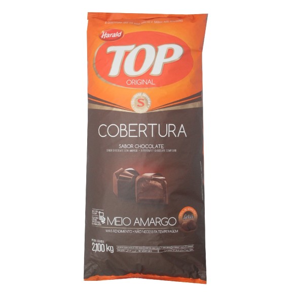 COBERTURA DE CHOCOLATE MEIO AMARGO