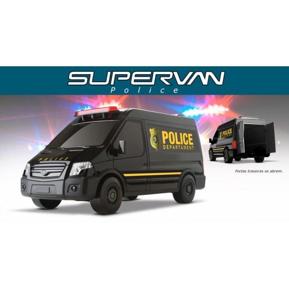 CARRINHO SUPERVAN POLICE