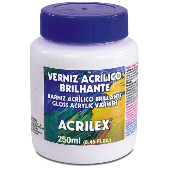 VERNIZ ACRÍLICO BRILHANTE 250ML