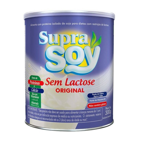 SUPRA SOY SEM LACTOSE 300G