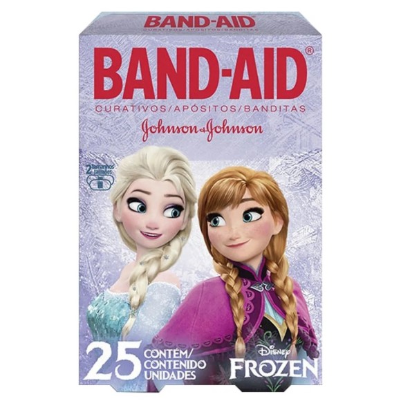 CURATIVO BAND AID INFANTIL 25 UNIDADES