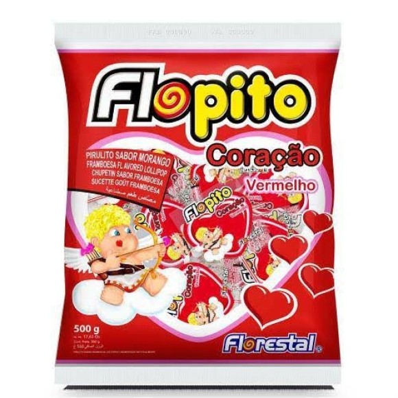 PIRULITO CORAÇÃO 500G