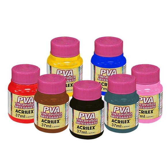 TINTAS FOSCA P/ARTESANATO PVA 37ML