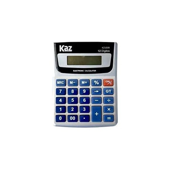 CALCULADORA DE MESA 12 DÍGITOS KZ1039