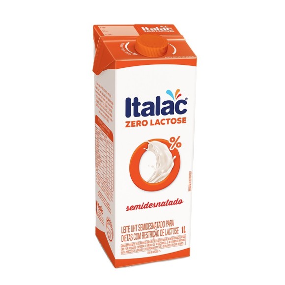 LEITE ZERO LACTOSE 1L UNIDADE