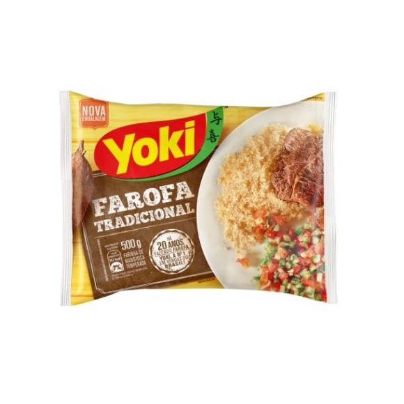 FAROFA PRONTA TRADICIONAL 500G YOKI