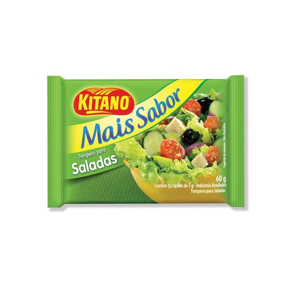 TEMPERO KITANO MAIS SABOR SALADAS 60G