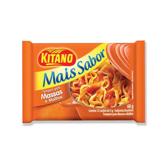 TEMPERO KITANO MAIS SABOR MASSAS 60G