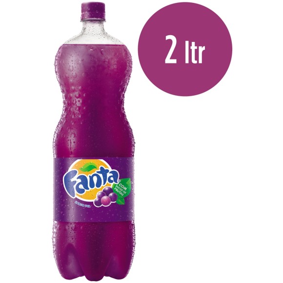 REFRIGERANTE FANTA UVA 2 LITROS