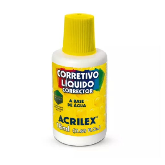 CORRETIVO LÍQUIDO ESCOLAR 18ML