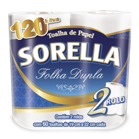 PAPEL TOALHA FOLHA DUPLA C/2